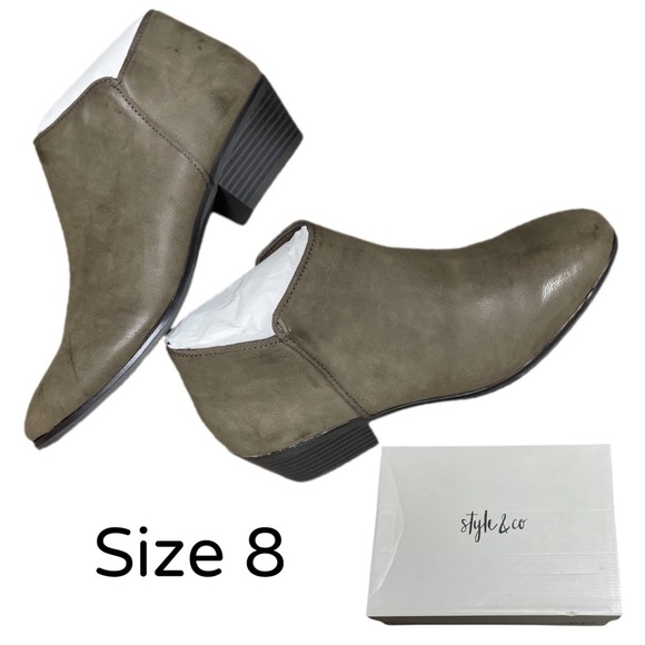 Style & Co - Wileyy Ankle Booties - Size 8 - NIB - Picture 1 of 15